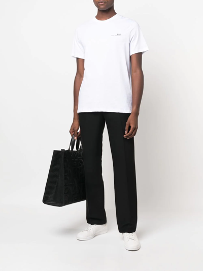 Apc T-shirt A.p.c. Woman Color White In White