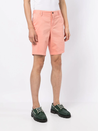 Hugo Boss Schino Slim-fit Shorts In Orange | ModeSens