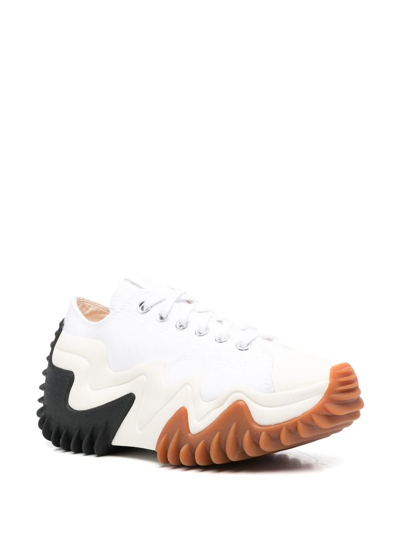 Converse Run Star Motion Platform Sneakers In White