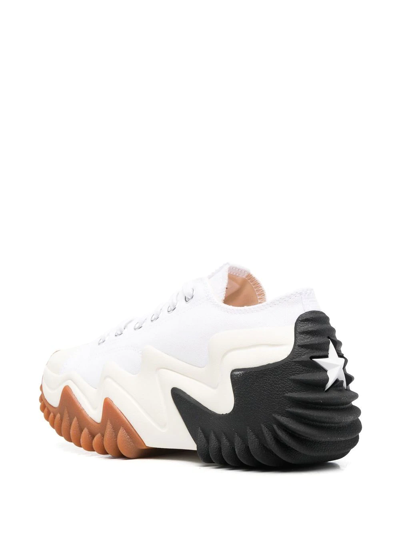 Converse Run Star Motion Platform Sneakers In White