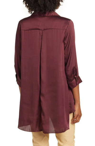 Shop By Design Louisiana High/low Blouse In Port Royale