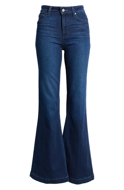 Shop Paige Genevieve High Waist Flare Jeans In Model