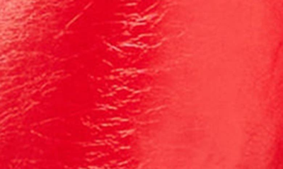 Grey Lab Shiny Faux Leather Shorts In Red