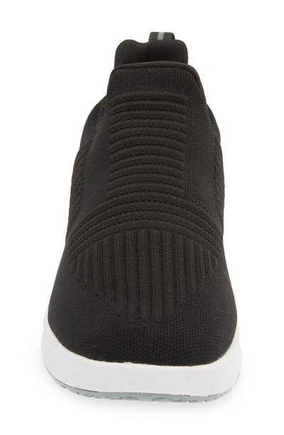 Sanita Trident Knit Sneaker In 002 Black