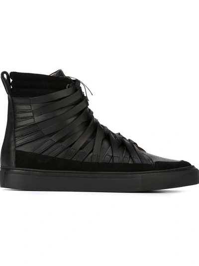 Shop Damir Doma 'falco' High-top-sneakers - Schwarz In Black