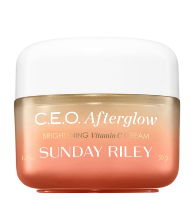 Shop Sunday Riley C. E.o. Afterglow Brightening Vitamin C Cream (50g) In Multi
