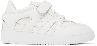Shop Isabel Marant White Baps Sneakers In 20wh White