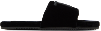 Shop Tom Ford Black Harrison Sandals In U9000 Black
