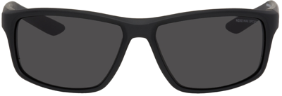 Shop Nike Black Adrenaline 22 Sunglasses In 10