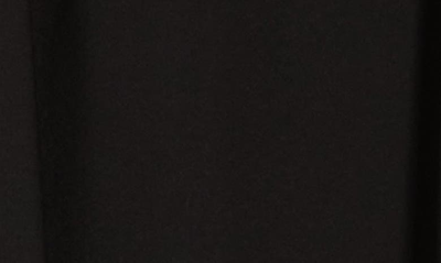 By Design Rhinestone Trim Mock-neck Blouse In Black