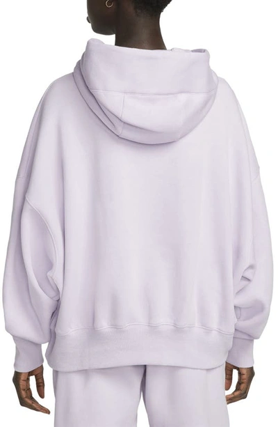 Shop Nike Sportswear Phoenix Fleece Pullover Hoodie In Doll/ Sail