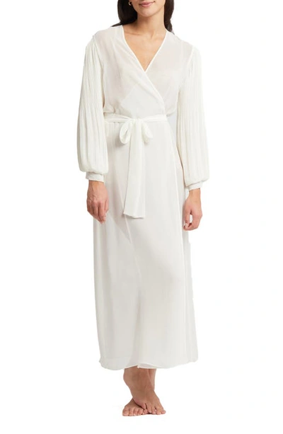 Shop Rya Collection True Love Long Robe In Ivory