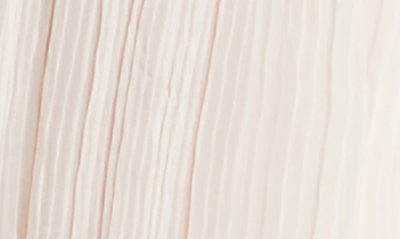 Rya Collection True Love Pleated Floral Applique Nightgown In Blush