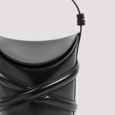 Shop Alexander Mcqueen Curve Small Bag In Black