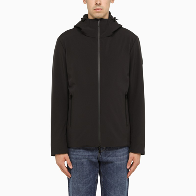 Shop Woolrich Pacific Jacket In Black Softshell