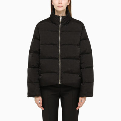 Shop Givenchy Black Technical Fabric Padded Jacket