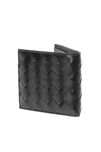 Shop Bottega Veneta Men's Black Other Materials Wallet