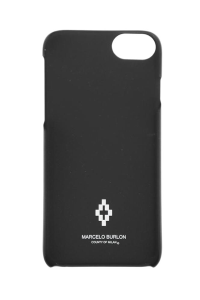 Shop Marcelo Burlon County Of Milan Marcelo Burlon Men's Black Other Materials Cover