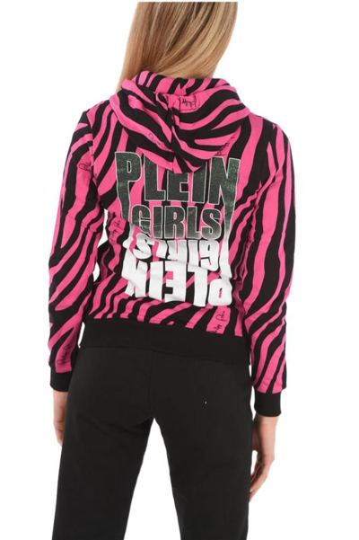 Shop Philipp Plein Women's Pink Other Materials Sweatshirt