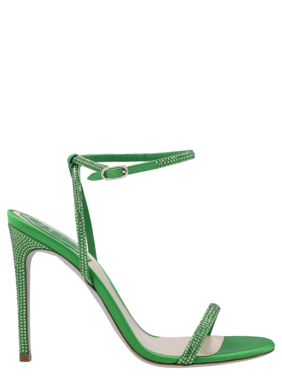 Shop René Caovilla Ellabrita Sandals In Green