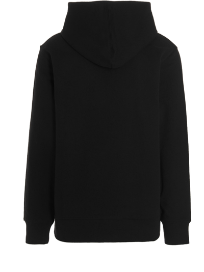 Shop Y-3 Logo Hoodie In Black