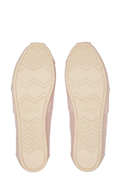 Shop Toms Alpargata Slip-on In Light/ Pastel Pink