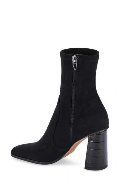 Shop Dolce Vita Petya Bootie In Black Stella Suede