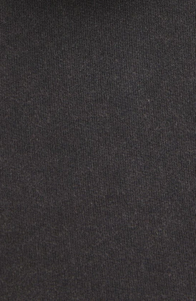 Shop Saint Laurent Varsity Cotton Logo Hoodie In Noir Blanch/ Vert/ Na