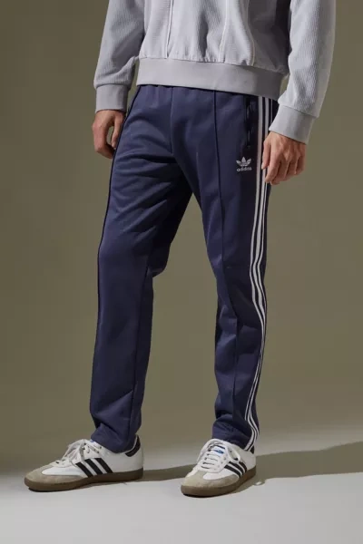 Shop Adidas Originals Beckenbauer Track Pant In Navy