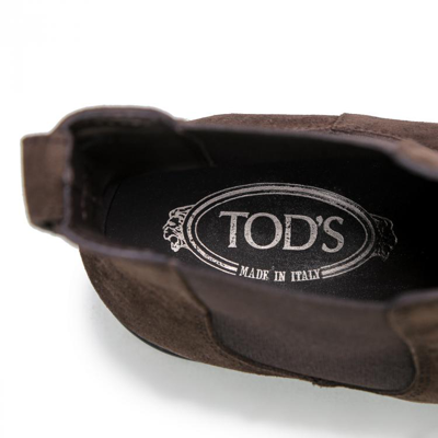 TOD'S/托德斯 男士绒面革靴子短靴踝靴切尔西靴
