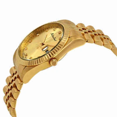 Pre-owned Mathey-tissot Mathey Ii Quartz Crystal Gold Dial Men's Watch H710pdi