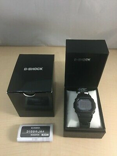 Pre-owned G-shock [casio] Watch  Tough Solar Radio Clock Multiband 6 Gw-m5610bc-1jf Men's