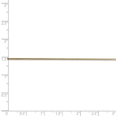 Pre-owned Superdealsforeverything Real 14kt Yellow Gold 20 Inch .9mm Round Snake With Lobster Clasp Chain; 20 Inch