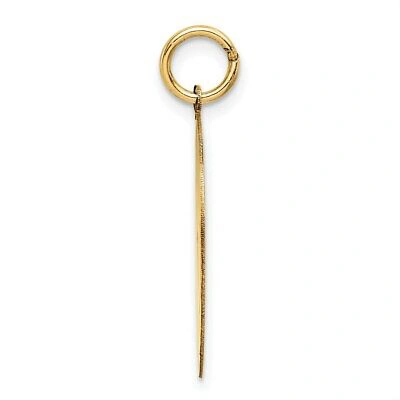 Pre-owned Superdealsforeverything Real 14kt Yellow Gold Solid Polished Smiley Face Pendant