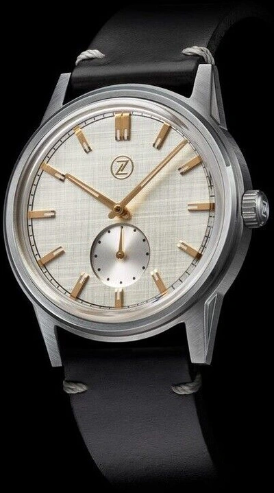 Pre-owned Zelos Nova 38mm Linen Silver - Dealer & Warranty