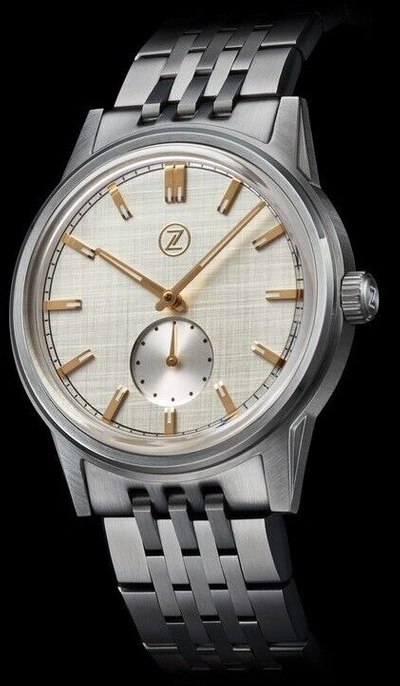 Pre-owned Zelos Nova 38mm Linen Silver - Dealer & Warranty
