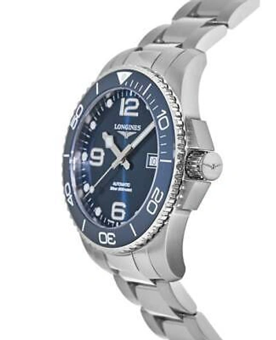 Pre-owned Longines Hydroconquest Automatic 43mm Blue Dial Men's Watch L3.782.4.96.6