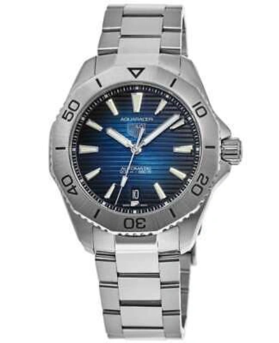 Pre-owned Tag Heuer Aquaracer Professional 200 Date Blue Men's Watch Wbp2111.ba0627