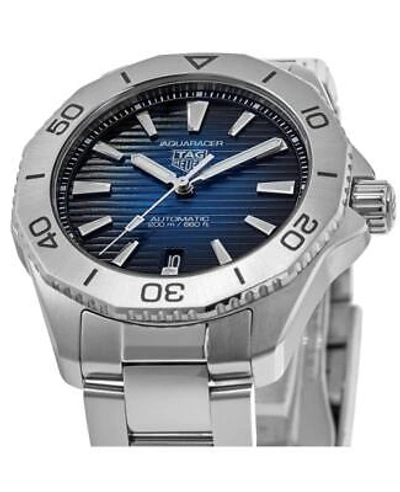 Pre-owned Tag Heuer Aquaracer Professional 200 Date Blue Men's Watch Wbp2111.ba0627