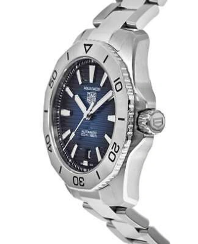 Pre-owned Tag Heuer Aquaracer Professional 200 Date Blue Men's Watch Wbp2111.ba0627
