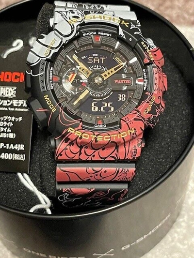 Pre-owned Casio 【authentic】 G-shock One Piece Collaboration Ga