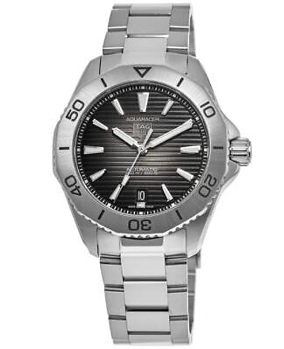 Pre-owned Tag Heuer Aquaracer Professional 200 Date Black Men's Watch Wbp2110.ba0627