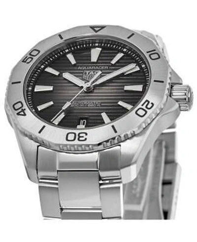 Pre-owned Tag Heuer Aquaracer Professional 200 Date Black Men's Watch Wbp2110.ba0627