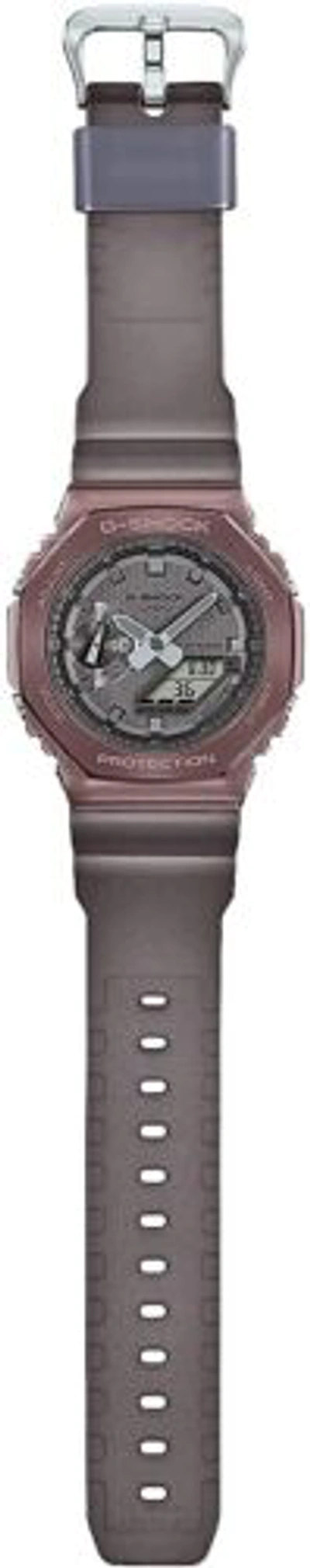 Pre-owned Casio G-shock Gm-2100mf-5ajf Midnight Fog Men's Watch Analog Digital In Box