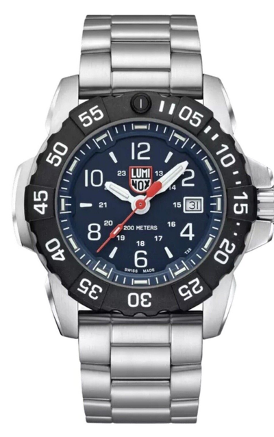Pre-owned Luminox Factory  Navy Seal Steel Xs.3254.cb Steel Military Dive Mens Watch