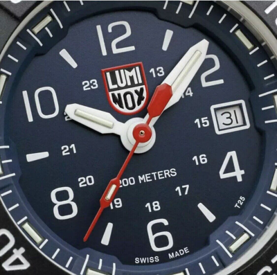 Pre-owned Luminox Factory  Navy Seal Steel Xs.3254.cb Steel Military Dive Mens Watch