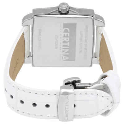 Pre-owned Certina Ds Podium Quartz White Mop Dial Watch C0013101611700