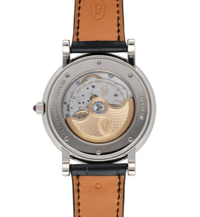 Pre-owned Parmigiani Toric Retrograde Perpetual Calendar 18k White Gold Diamond 40mm Watch