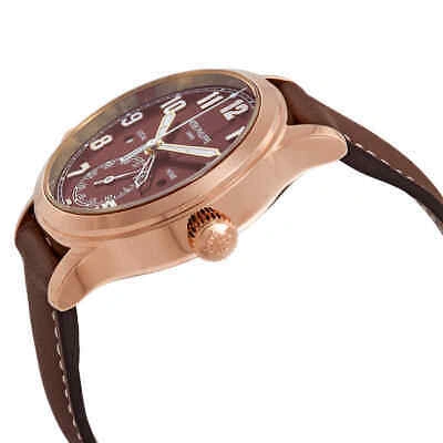 Pre-owned Patek Philippe Calatrava Pilot Travel Time 18kt Rose Gold Automatic Ladies Watch
