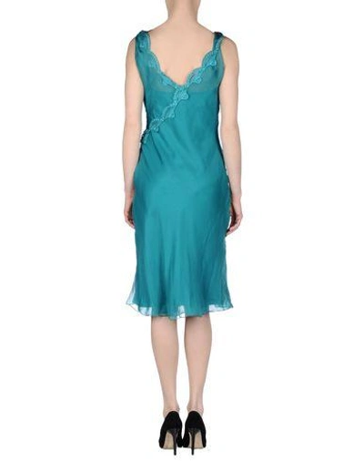 Shop Alberta Ferretti Formal Dress In Green